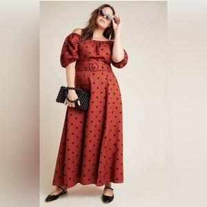 Maeve Polka Dot Dress Gently worned